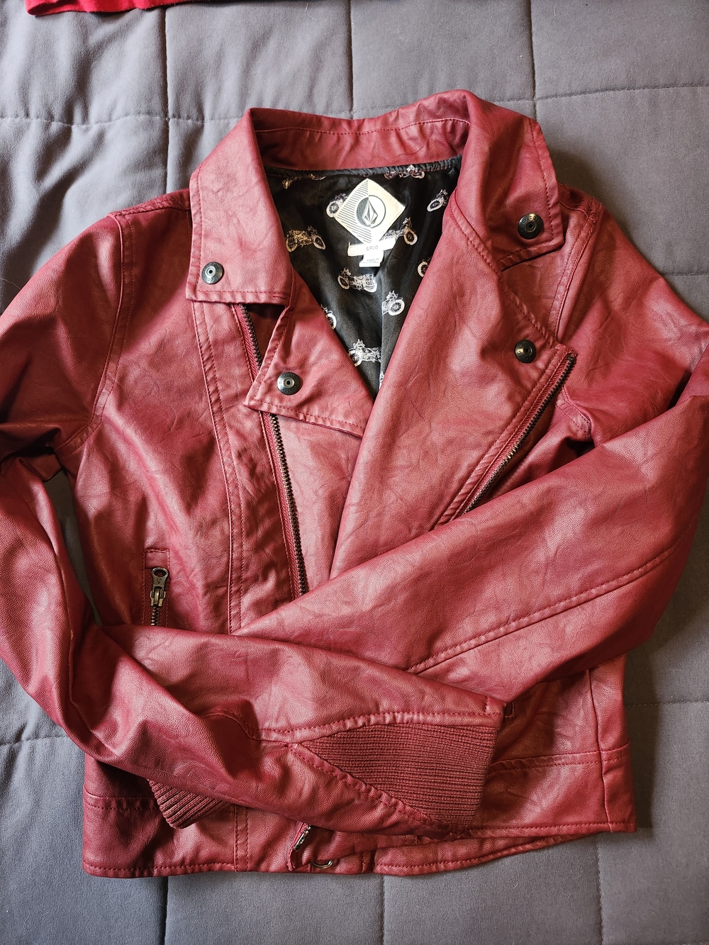 Volcom Faux Leather Jacket - Picture 10 of 10